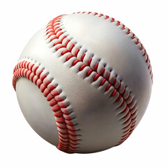 Baseball Isolated on a Transparent Background for Designs