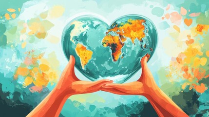 World Compliment Day. Stock illustration Banner Card Postcard