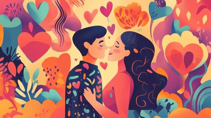 World Compliment Day. Stock illustration Banner Card Postcard