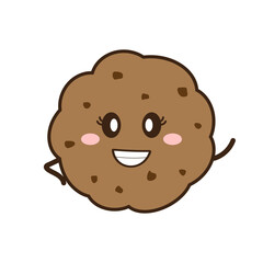 Cartoon Cookie Emoticon