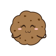 Cartoon Cookie Emoticon