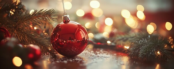 Christmas Bokeh Background