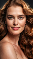 Fototapeta premium Eternal Elegance: A Portrait of Timeless Beauty