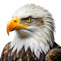 Fototapeta premium picture of eagle in white background