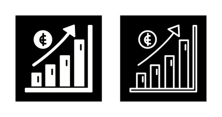 Money Growth Icon Design