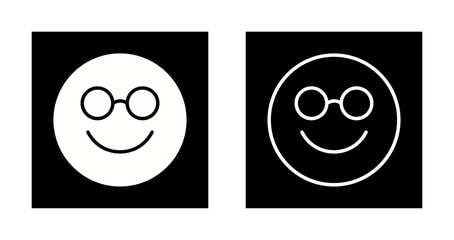 Nerd Face Icon Design