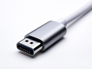 usb flash drive on white