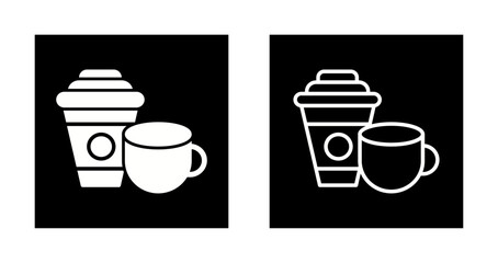 Coffee or Tea Icon Design