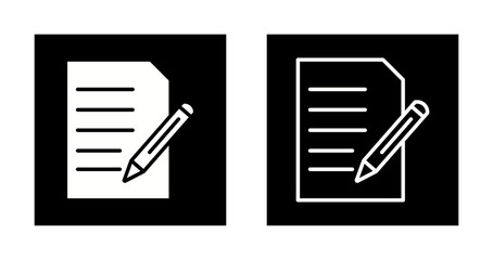 Article Writing Icon Design