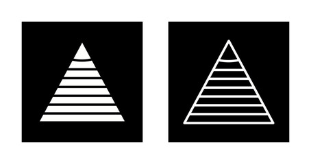 Pyramid Graph Icon Design