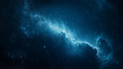 Fototapeta premium A starry night sky with the Milky Way galaxy space