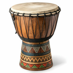 A stylized kalimba with a wooden body and metal tines