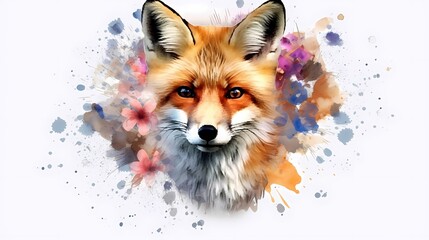 Obraz premium red fox vulpes