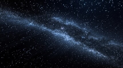Obraz premium Stunning cosmic galaxy with swirling nebula and bright stars
