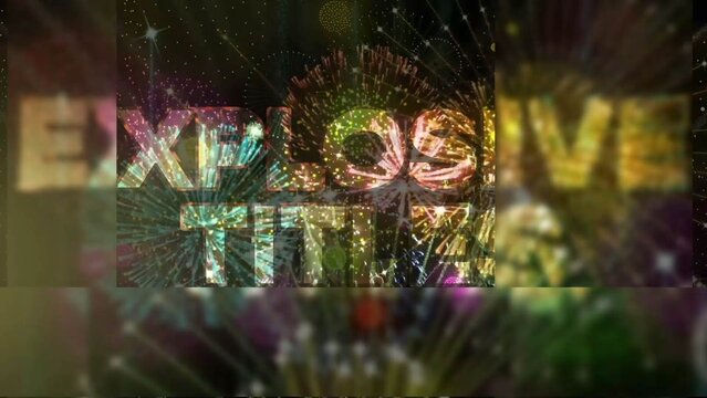 Refracted Fireworks Titles