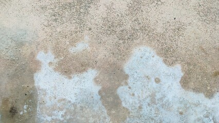 Grungy cement texture background. Spots of white paint on a gray concrete background. old cement texture 