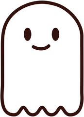 Ghost Outline Icon