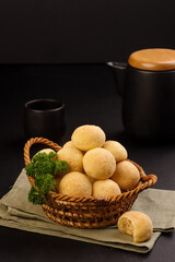 Pao De Queijo or Braziliian Cheese Bread. 