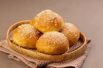 Pandesal or Pan De Sal is a Filipino Bread Roll Commonly Eaten for Breakfast.