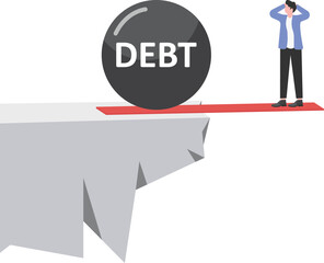 Debt problems and debt risks, bank mortgage problems or crises, debt repayment problems,

