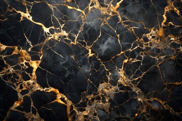 Black marble Luxurious abstract marble background