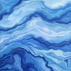 Obraz premium Abstract Blue Swirl Texture
