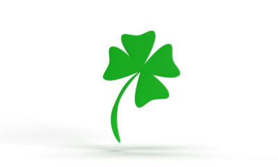 leaf plant flower blossom green color object icon symbol sign decoration ornament st. saint patrick day clover shamrock celebration irish ireland spring season culture nature flora celtic march event 