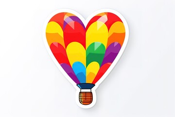 Naklejka premium balloon vector clipart design 