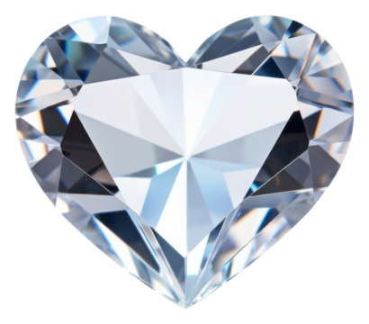 PNG Heart crystal gemstone jewelry diamond.