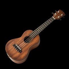 Fototapeta premium acoustic guitar isolated on black