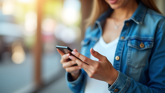 Ecommerce platforms allow users to browse products on their smartphones and place orders securely through mobile apps or websites._00001_