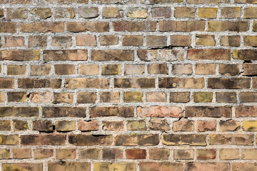 Old red brick wall, mur ściana z czerwonej cegły  © MR. Stanek