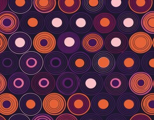 seamless pattern with circles