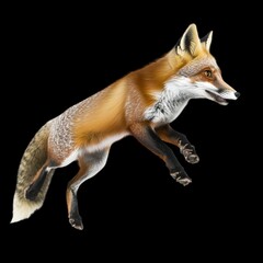 Obraz premium red fox vulpes