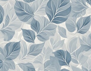 seamless pattern with leaves