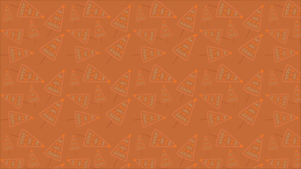 Background Christmas Tree Motifs - Modern Design for Holiday Party Decor, Gift Wrapping, and Winter Decorations