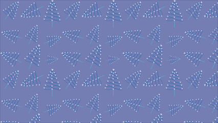 Background Featuring Festive Christmas Trees - Perfect for Holiday Decor, Gift Wrapping, and Seasonal Cards