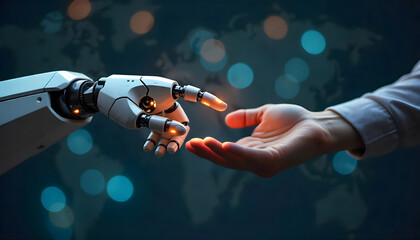 Futuristic Design of an Advanced Robotic Arm with AI Technology