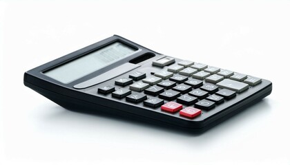 calculator and pen