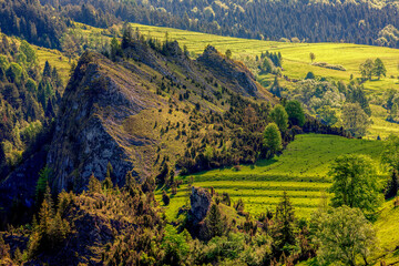 Pieniny. Smolegowa Skała.