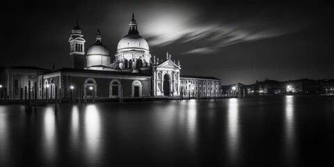Morning light illuminates the Chiesa del Santissimo Redentore, offering a stunning view from Punta della Dogana, showcasing the beauty of architecture and serene atmosphere.