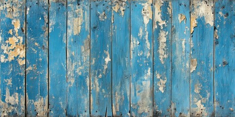 Weathered paint on a blue board creates a rustic and aged appearance, showcasing the charm of the blue board. The texture and color of the blue board evoke a sense of nostalgia and character.