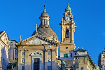 Church of Jesus and Saints Ambrose and Andrew, Genoa, Italy
