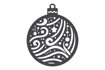 Christmas Clipart, Elegant Christmas Elements for Cricut and Silhouette, Festive Christmas Elements SVG Cut File