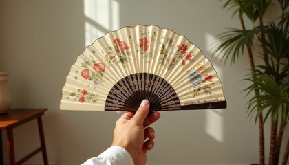 Intricate Oriental Fan Pattern