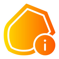 info gradient icon