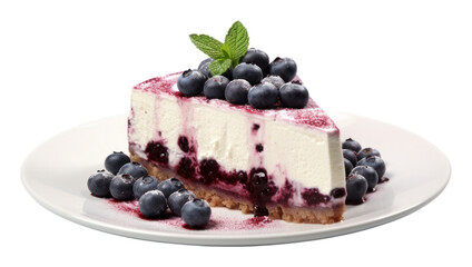 PNG Cake berry plate cheesecake.