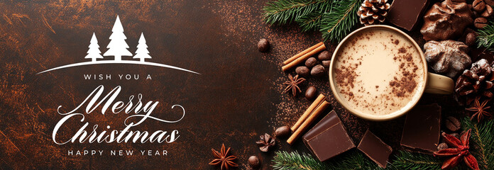 illustration for new year abstract background , merry christmas  