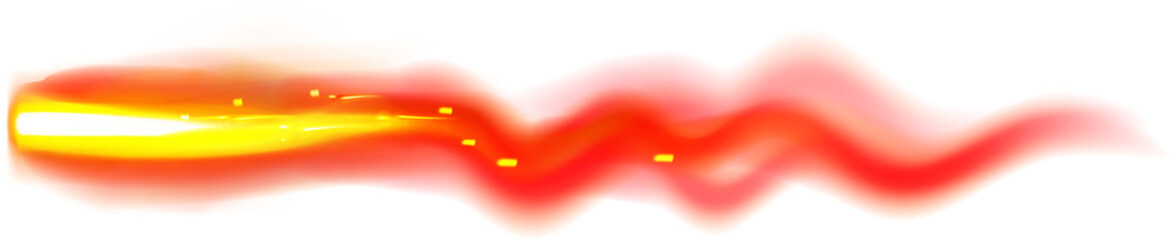 Magic Fire Ball Falling