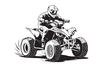 off-road  atv  isolated logo vector © somaiya